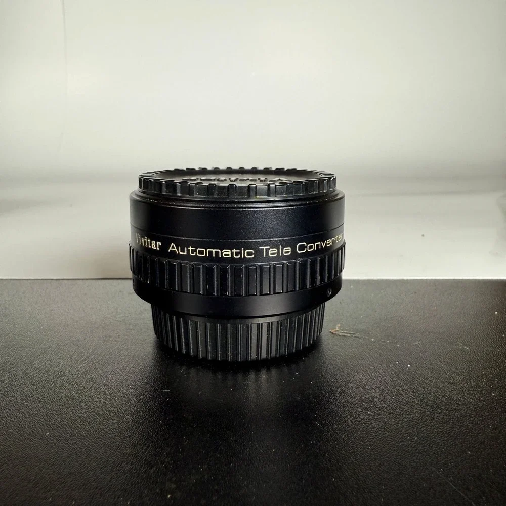Vivitar Automatic Tele Converter 2X-1 w/ Case & Caps — Made‎ in Japan M42 Mount